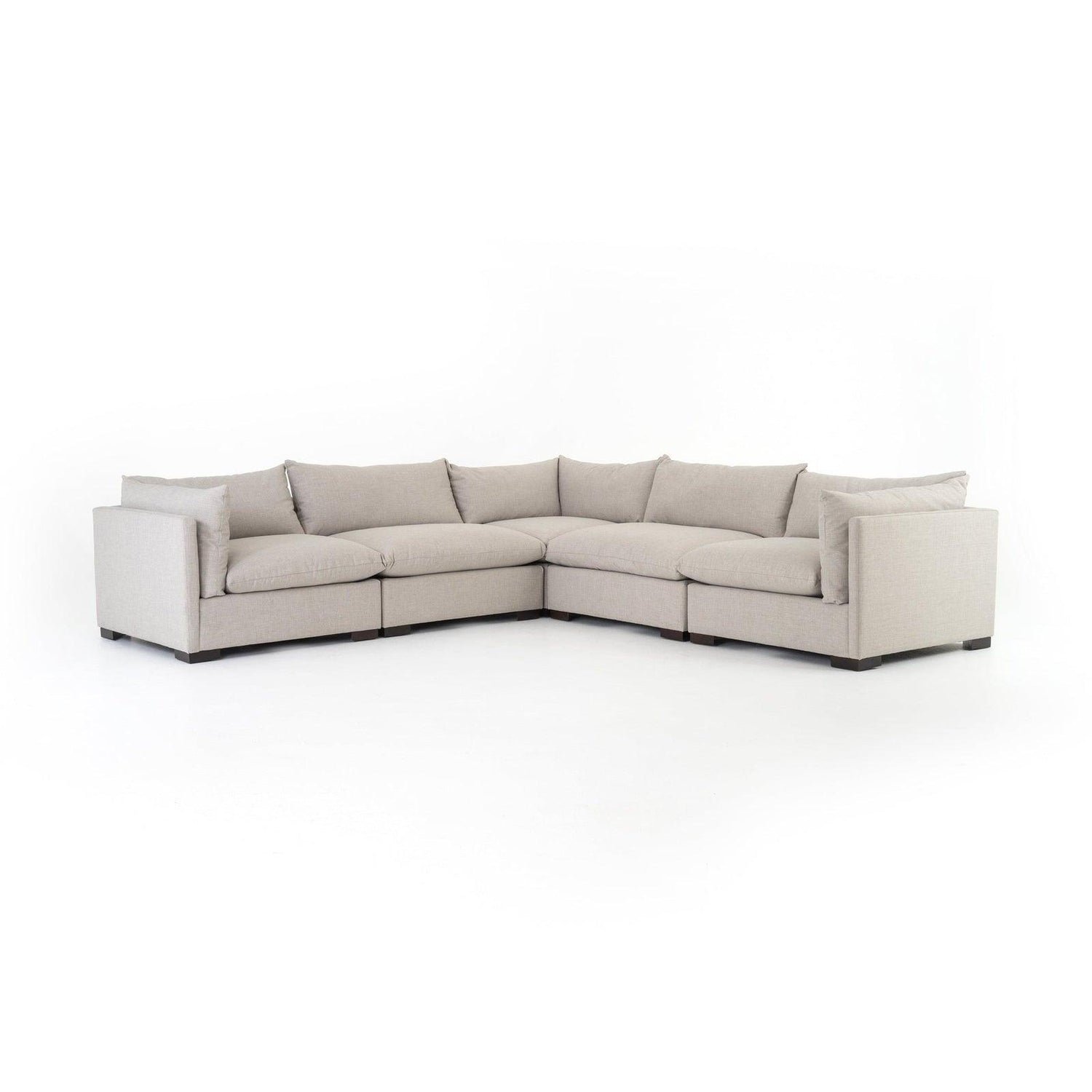 Four Hands Westwood 5 Pc Sectional