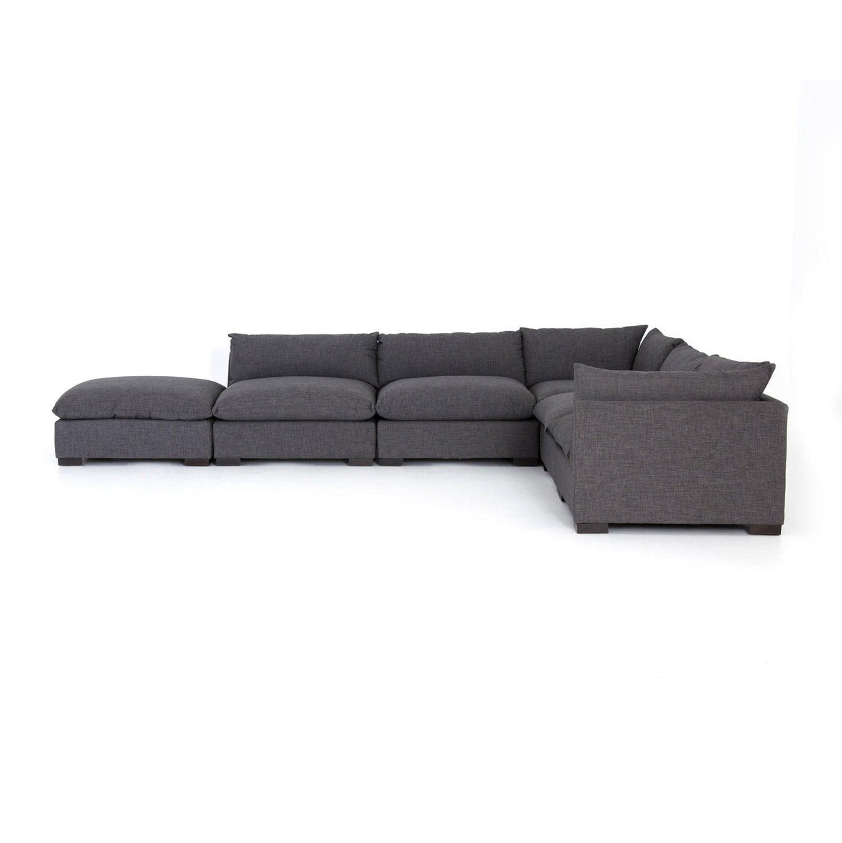 Four Hands Westwood 5 Pc Sectional With Ottoman