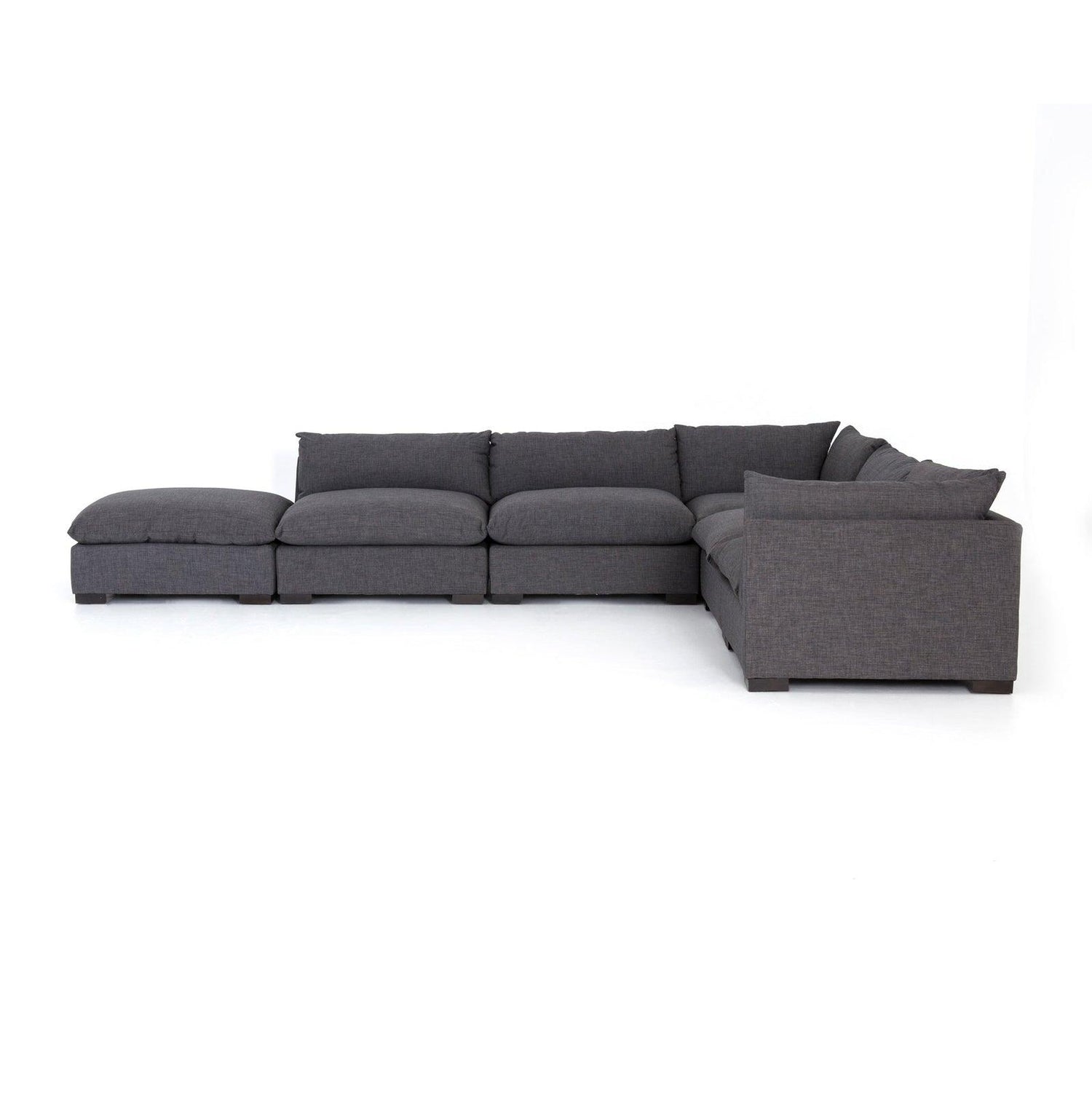 Four Hands Westwood 5 Pc Sectional With Ottoman