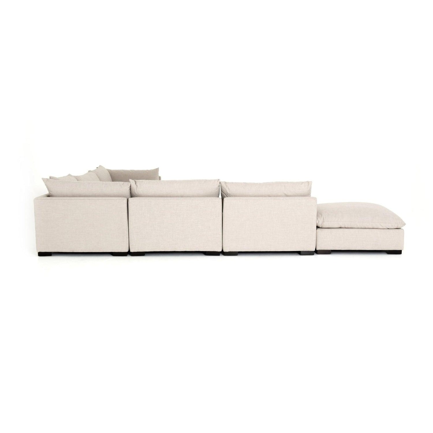 Four Hands Westwood 5 Pc Sectional With Ottoman
