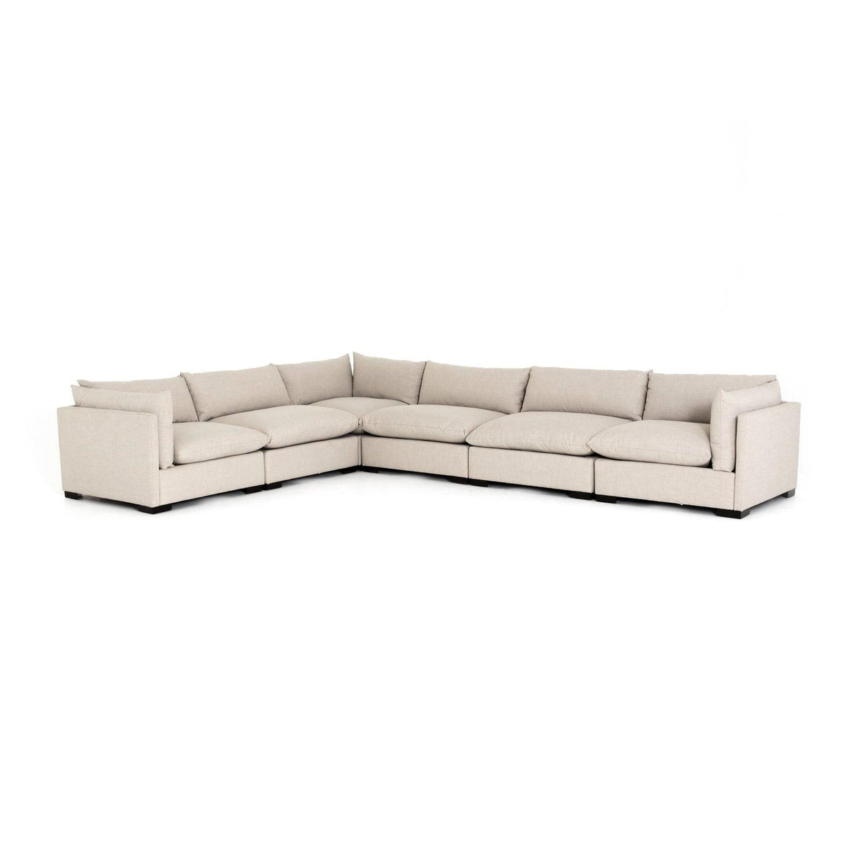 Four Hands Westwood 6 Pc Sectional