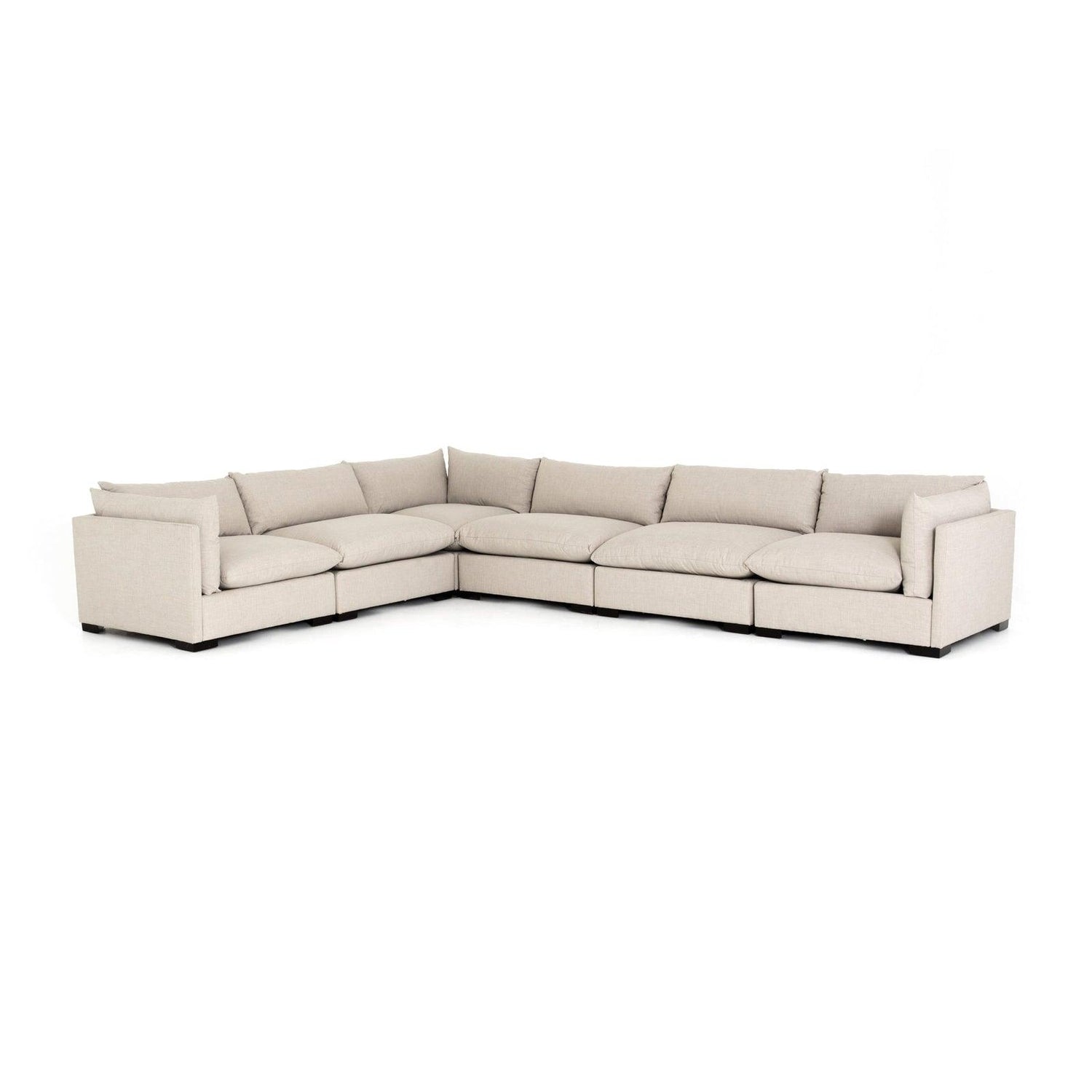 Four Hands Westwood 6 Pc Sectional