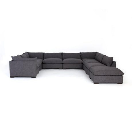 Four Hands Westwood 8 Pc Sectional With Ottoman