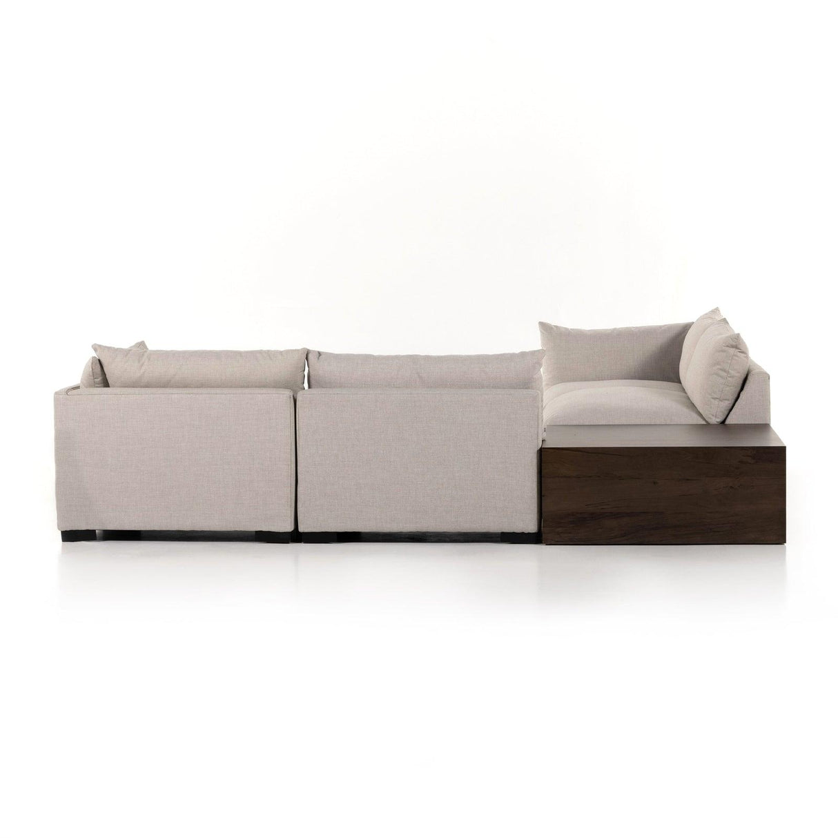 Four Hands Westwood 4 Pc Sectional With Corner Table