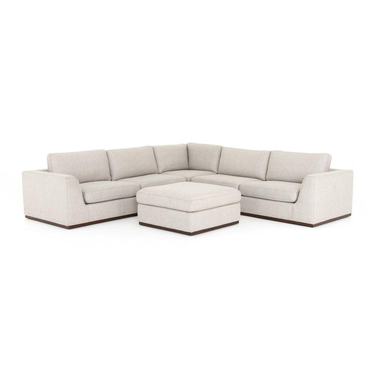 Four Hands Colt 3 Pc Sectional With Ottoman