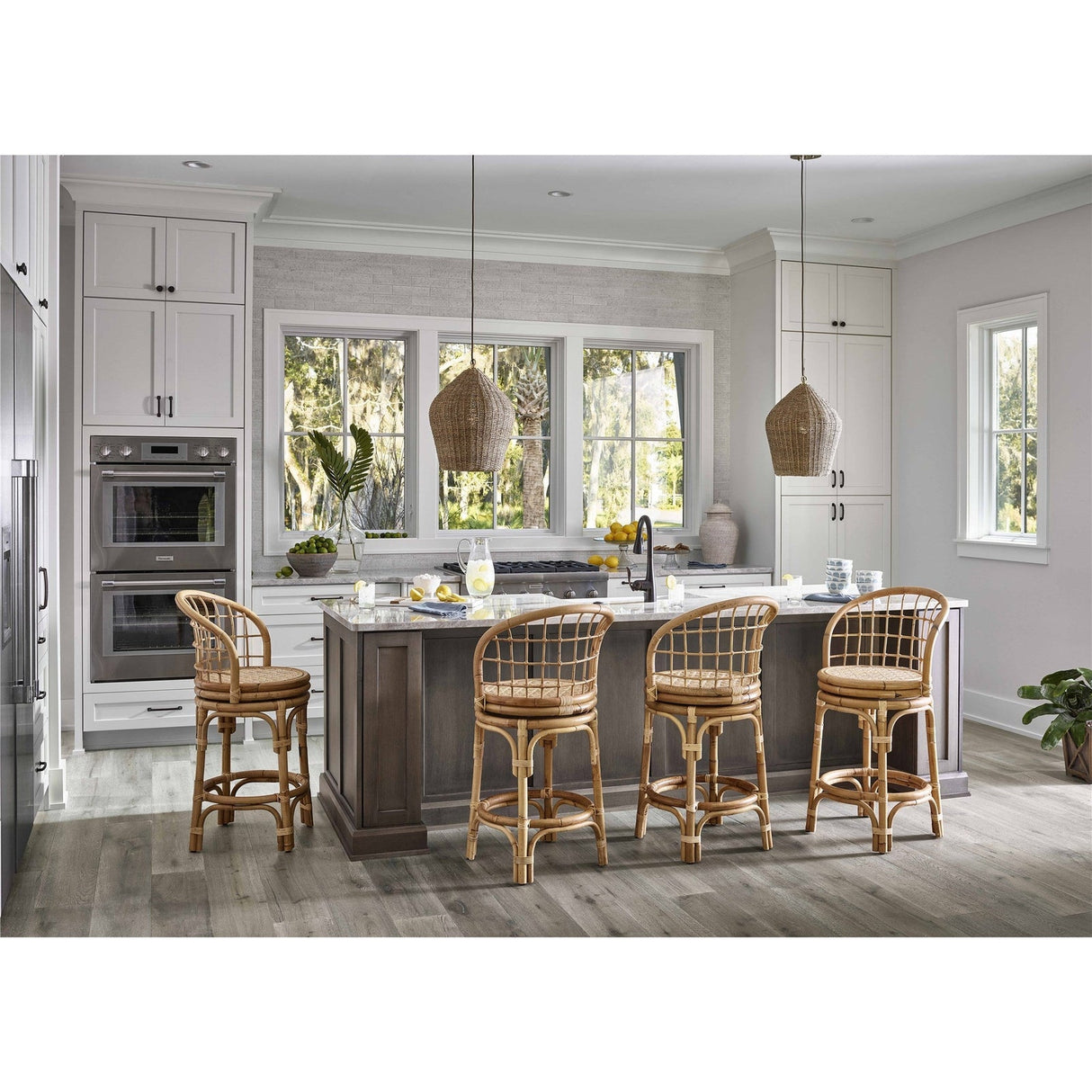 Getaway Rattan Counter Stool | Universal