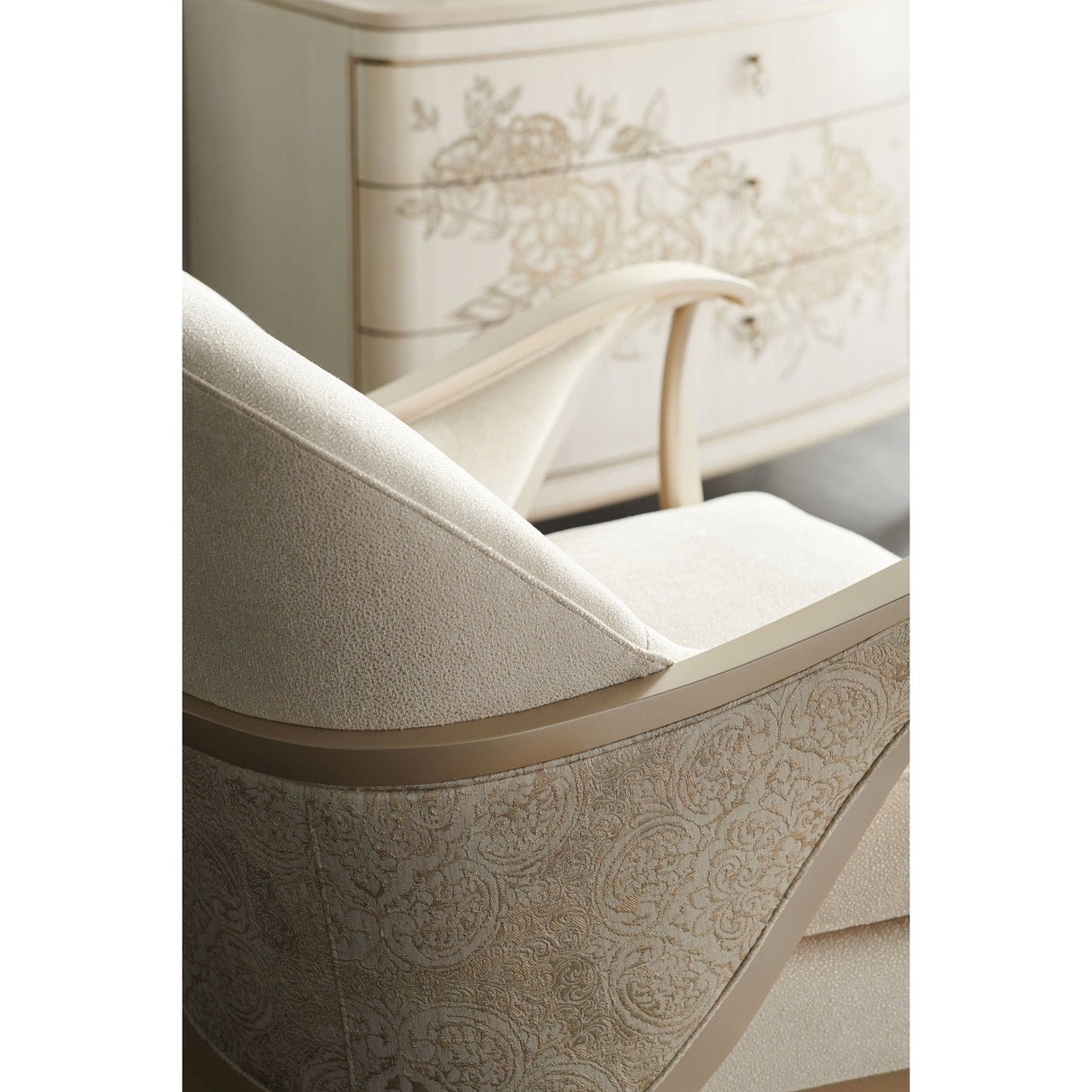 Curtsy Accent Chair | Caracole | Home Elegance USA