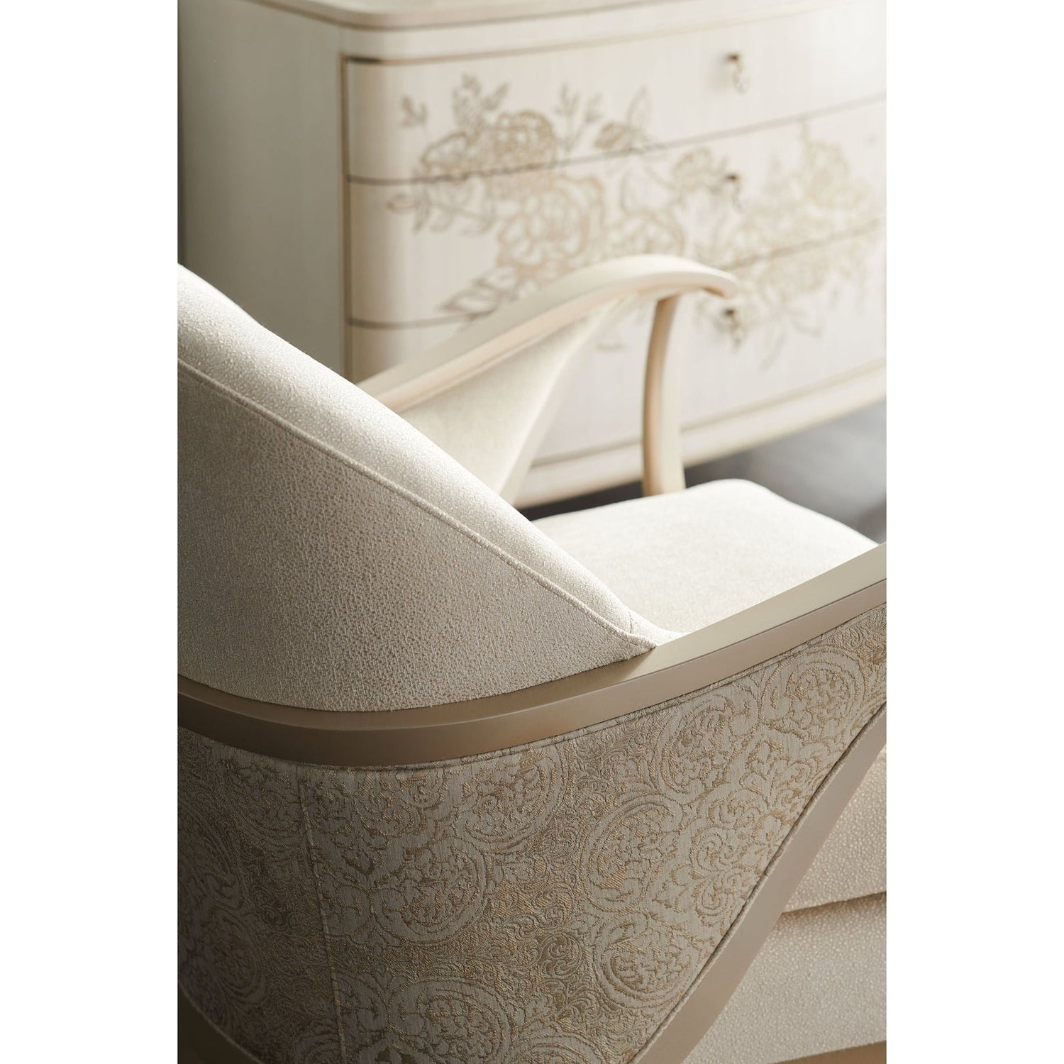 Curtsy Accent Chair | Caracole | Home Elegance USA