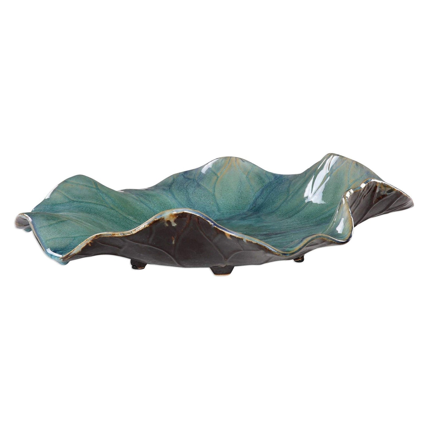 Abella Ceramic Wall Decor - Set Of 3 | Uttermost | Home Elegance USA
