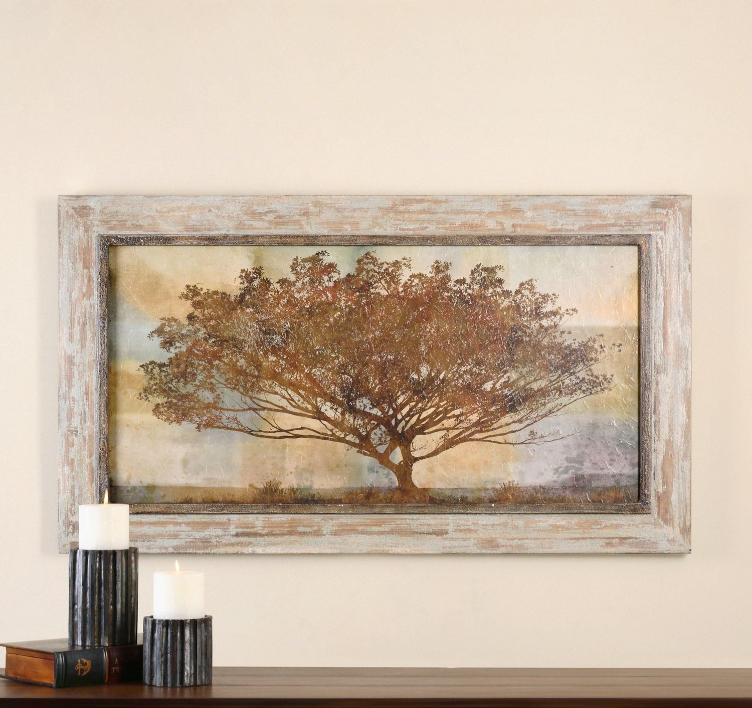 Autumn Radiance Sepia Framed Art | Uttermost | Home Elegance USA