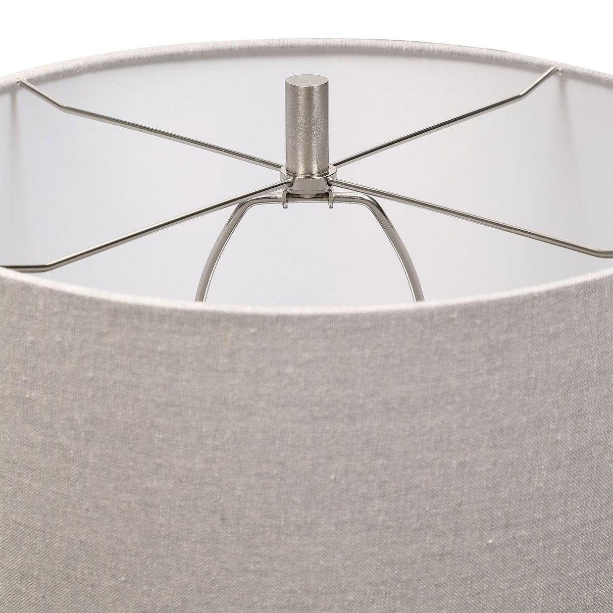 Uttermost Comanche White Crackle Table Lamp - Home Elegance USA