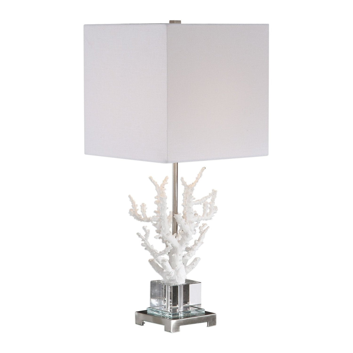 Uttermost Corallo White Coral Table Lamp - Home Elegance USA