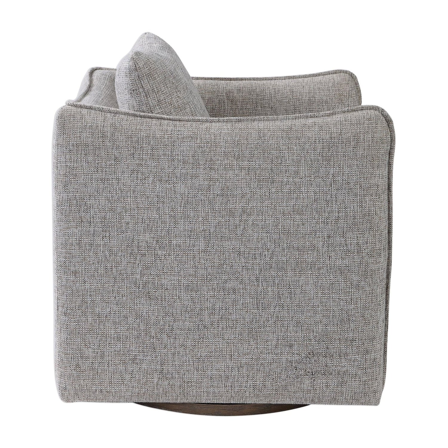 Uttermost Corben Gray Swivel Chair - Home Elegance USA