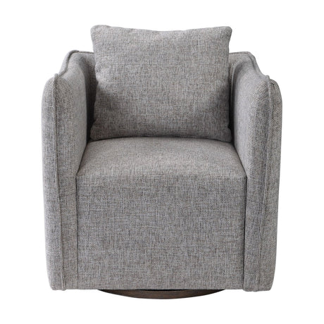 Uttermost Corben Gray Swivel Chair - Home Elegance USA