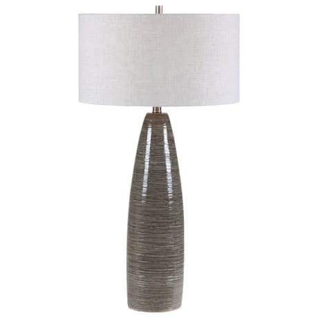 Uttermost Cosmo Charcoal Table Lamp - Home Elegance USA