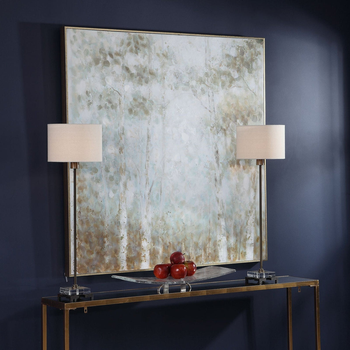 Cotton Woods Hand Painted Canvas | Uttermost | Home Elegance USA
