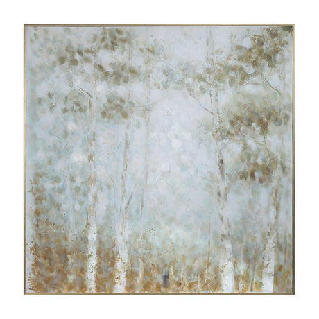 Cotton Woods Hand Painted Canvas | Uttermost | Home Elegance USA