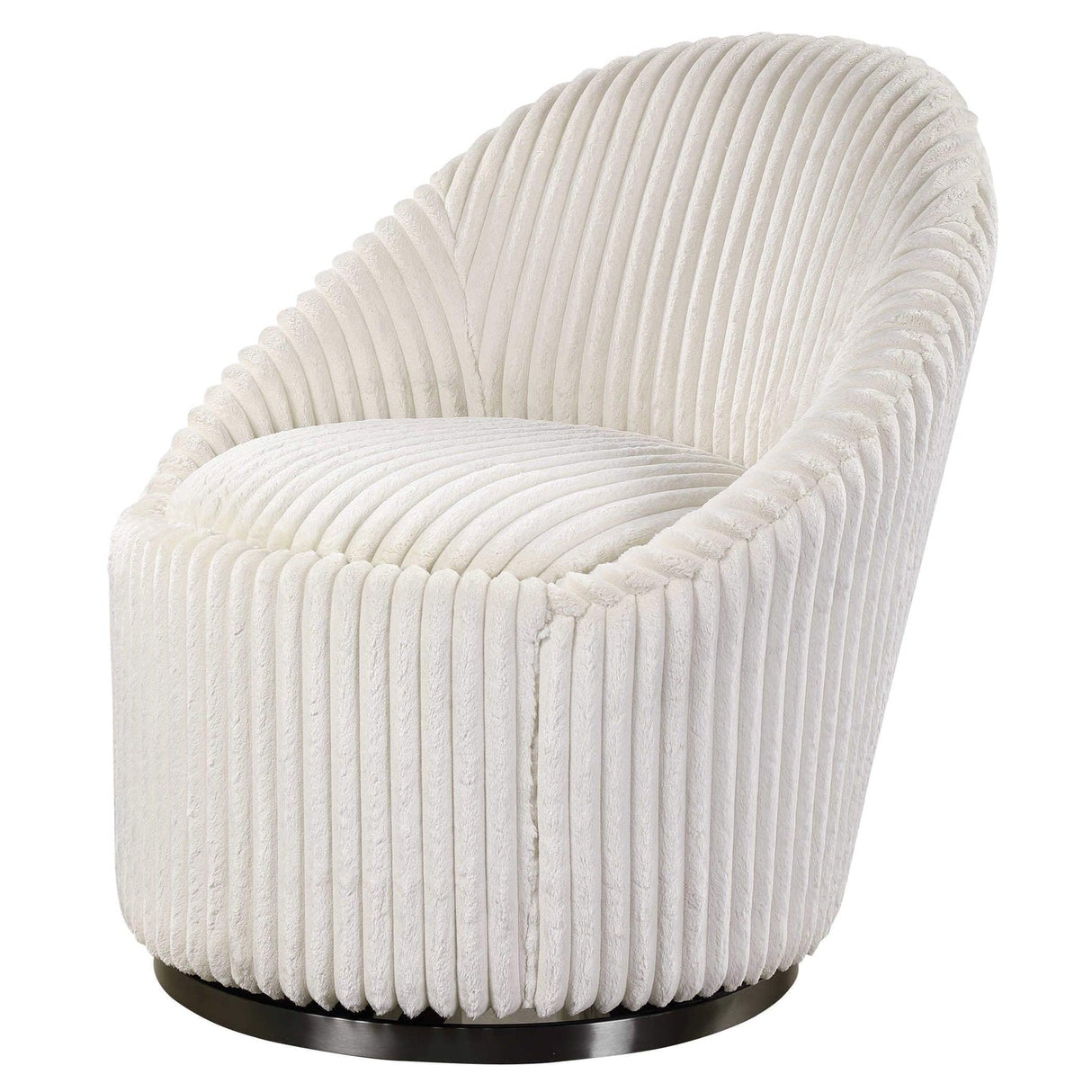Crue Swivel Chair | Uttermost | Home Elegance USA