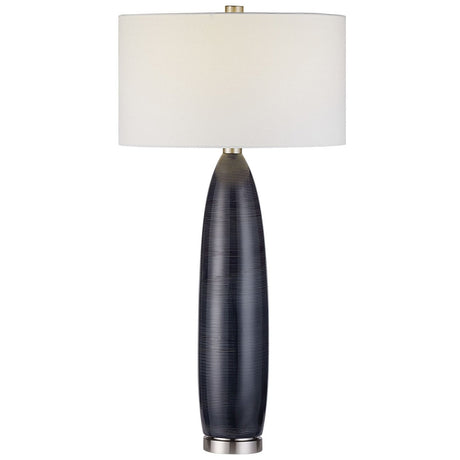 Uttermost Cullen Blue Gray Table Lamp - Home Elegance USA