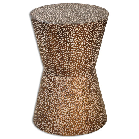 Cutler Drum Shaped Accent Table | Uttermost | Home Elegance USA
