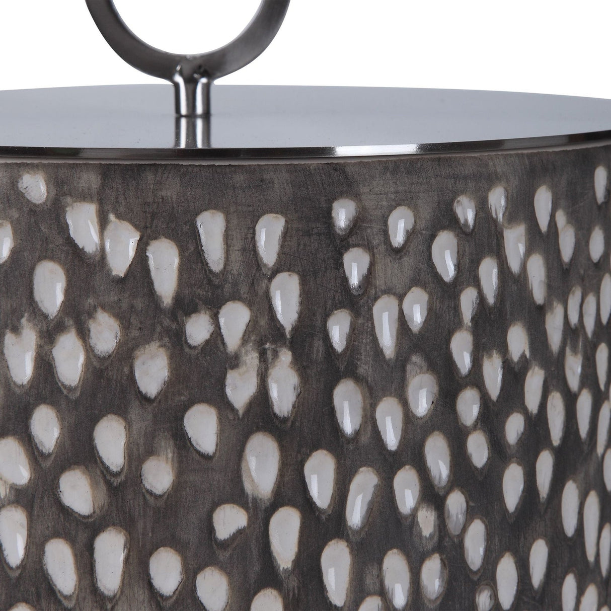 Cyprien Ceramic Containers - Set Of 2 | Uttermost | Home Elegance USA