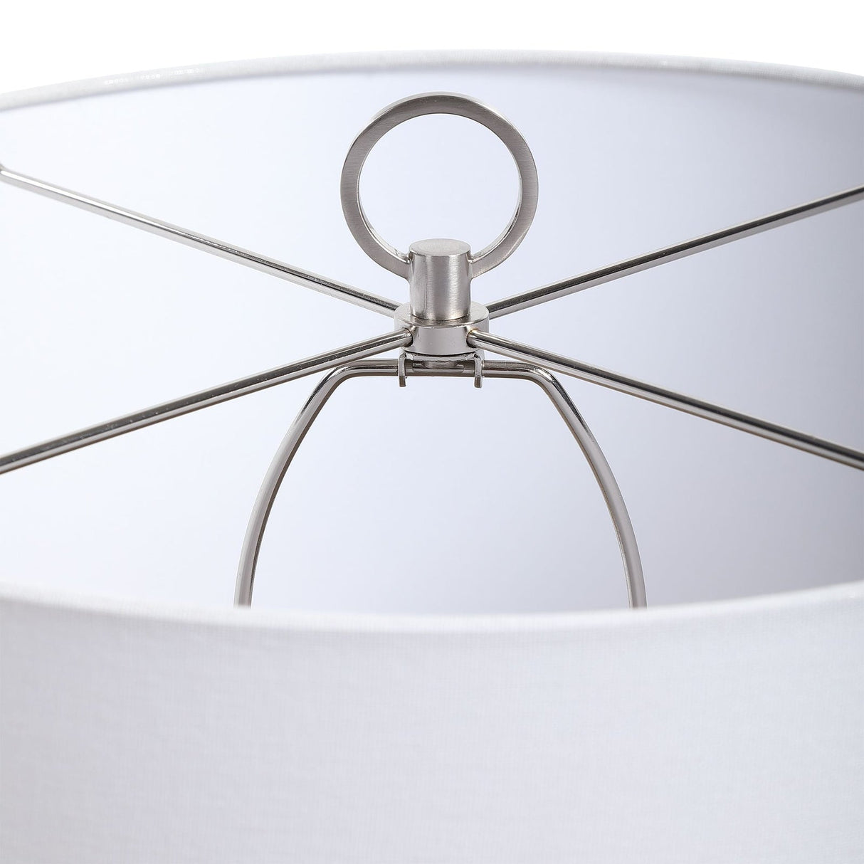 Cyprien Gray White Table Lamp | Uttermost | Home Elegance USA