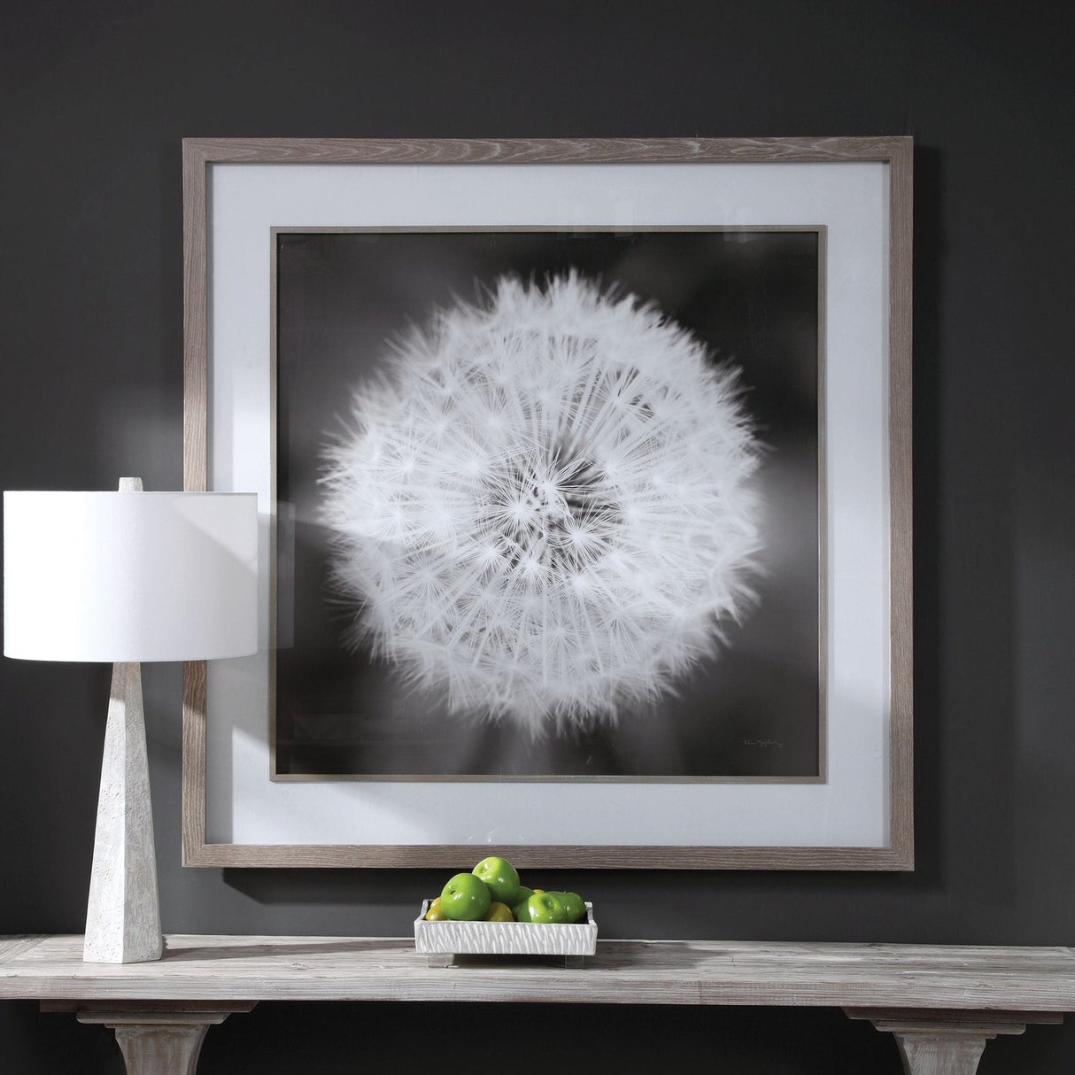 Dandelion Seedhead Framed Print | Uttermost | Home Elegance USA