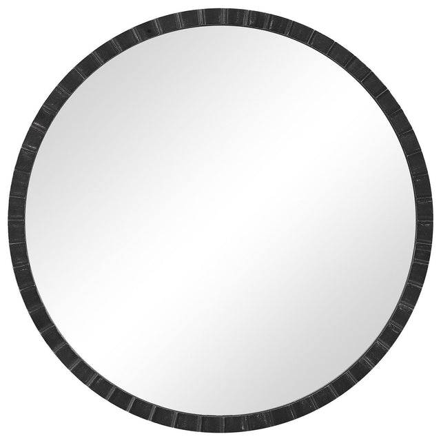 Dandridge Round Industrial Mirror | Uttermost | Home Elegance USA