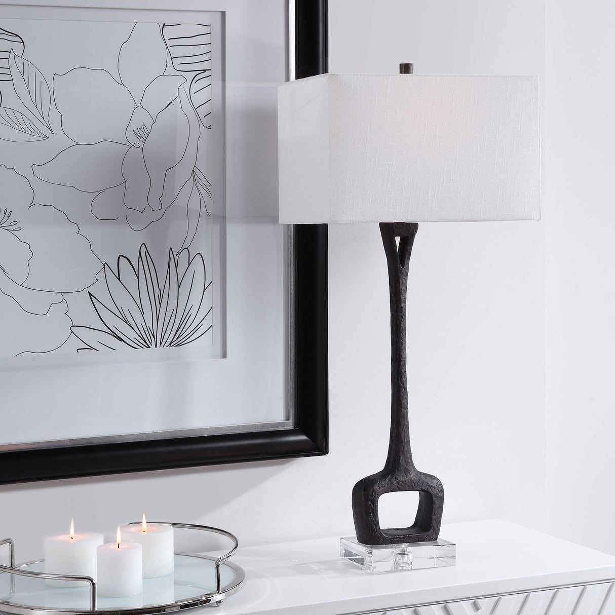 Darbie Iron Table Lamp | Uttermost | Home Elegance USA