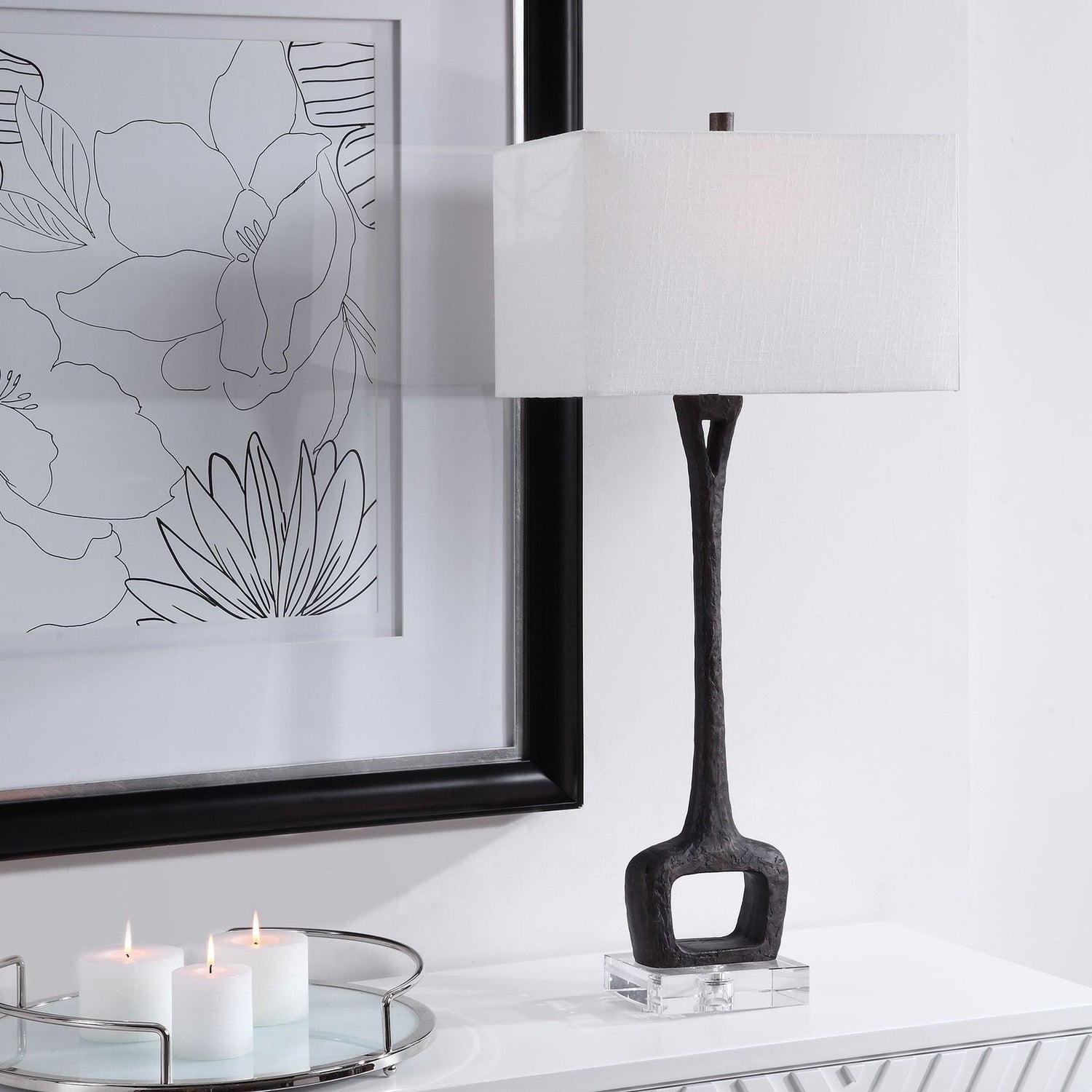 Darbie Iron Table Lamp | Uttermost | Home Elegance USA