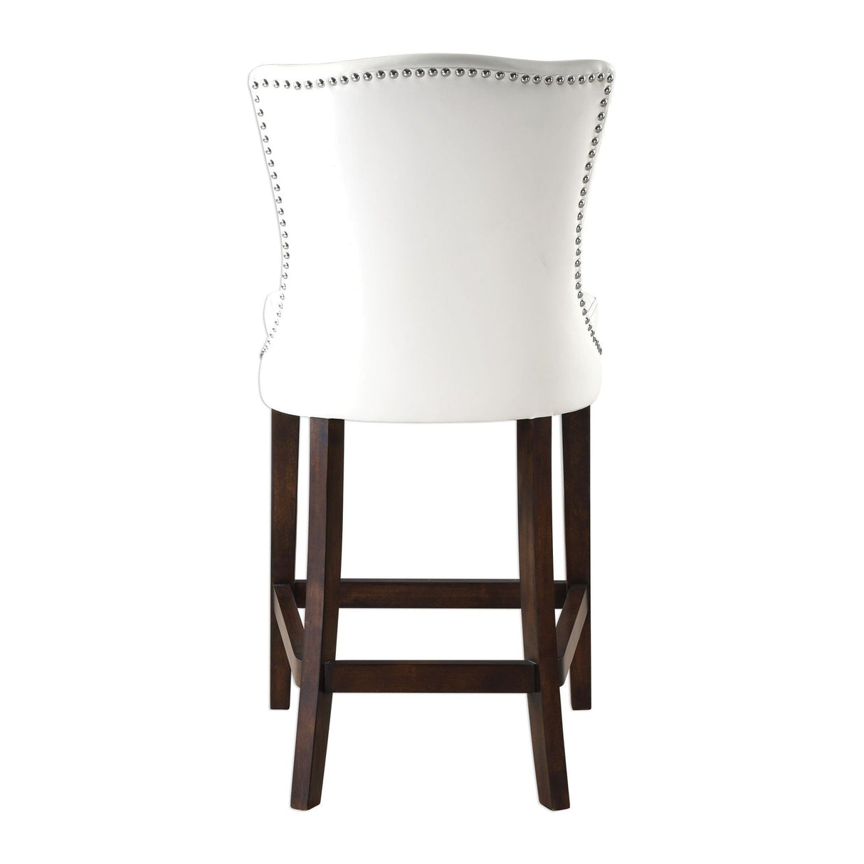 Dariela White Counter Stool | Uttermost | Home Elegance USA