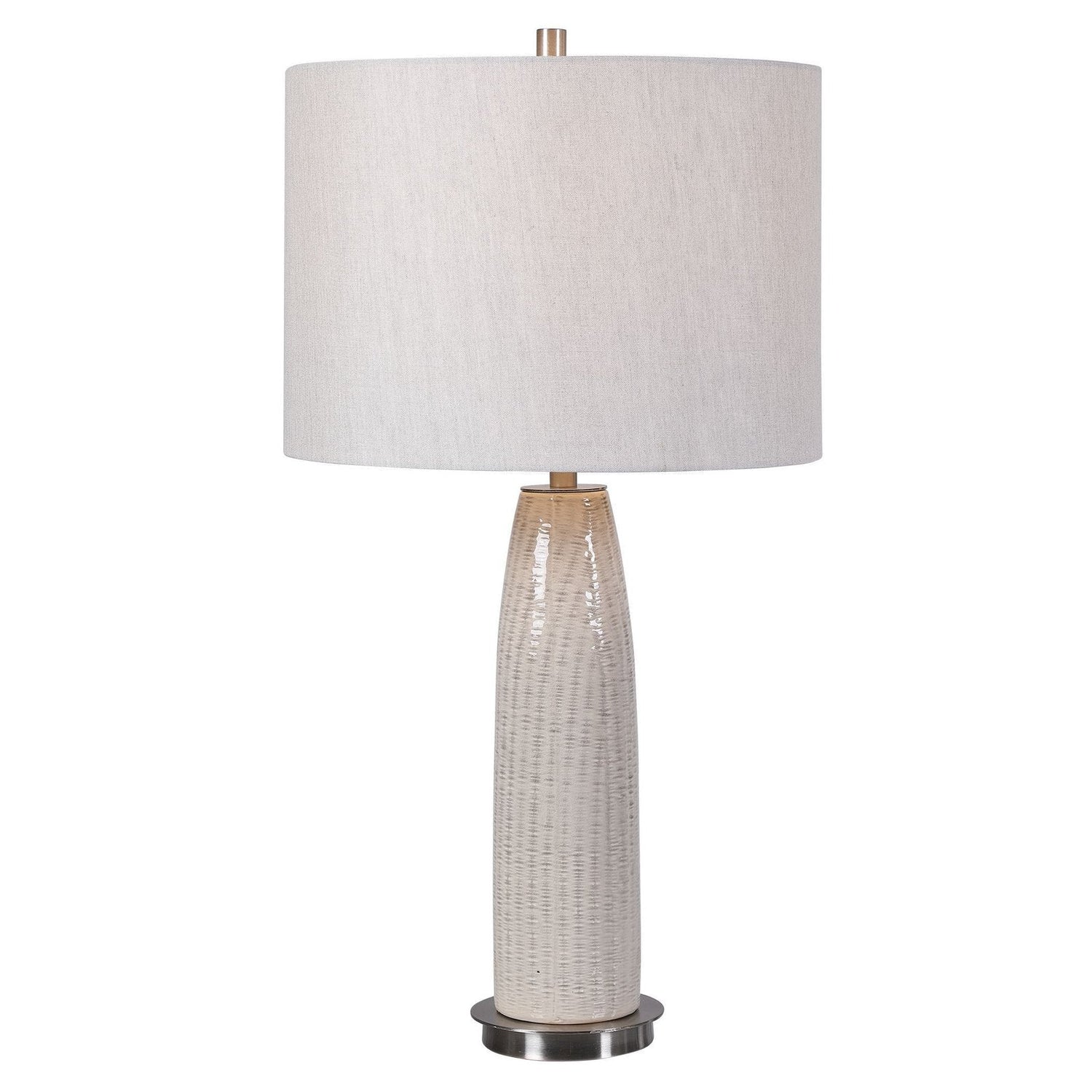 Delgado Light Gray Table Lamp | Uttermost | Home Elegance USA