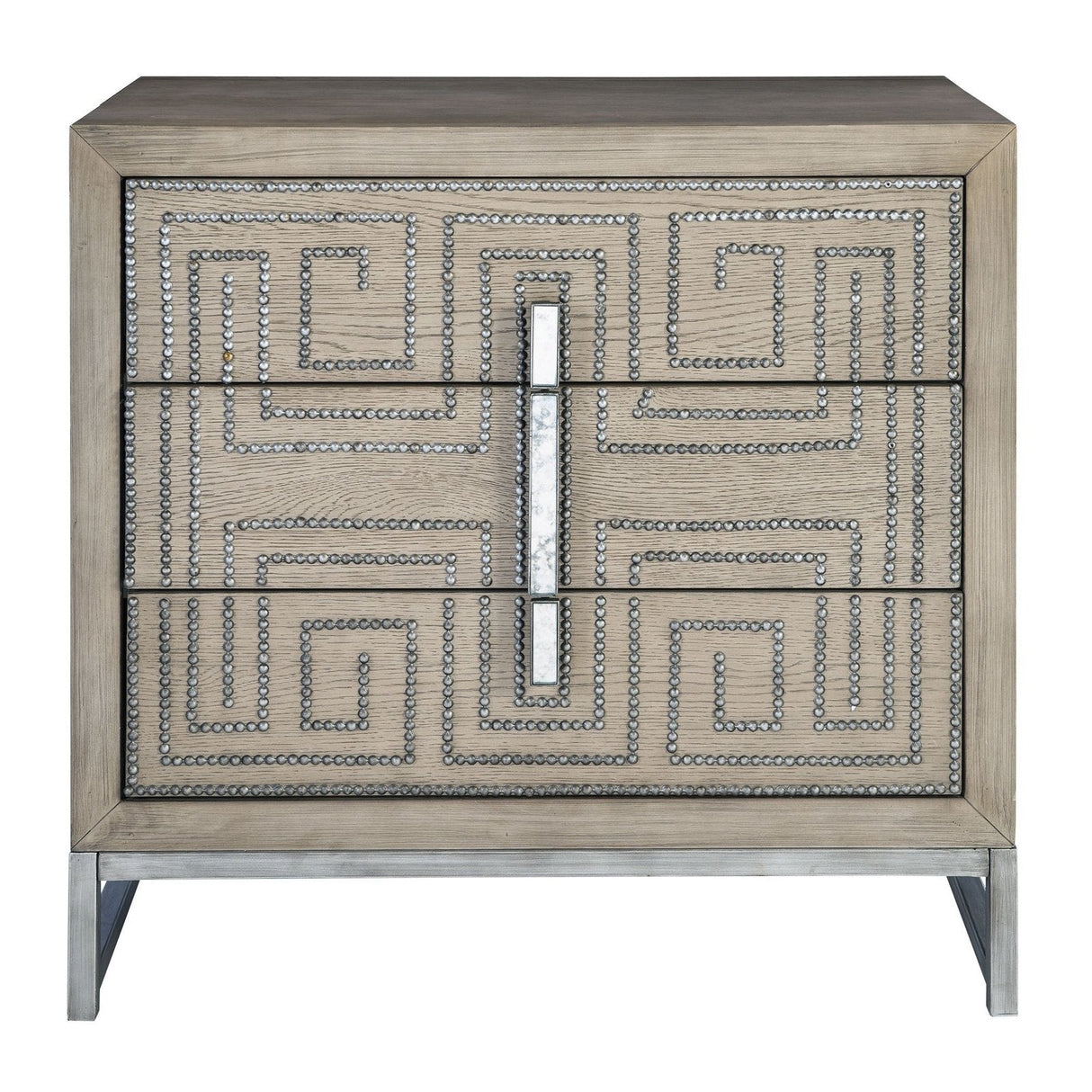 Devya Gray Oak Accent Chest | Uttermost | Home Elegance USA