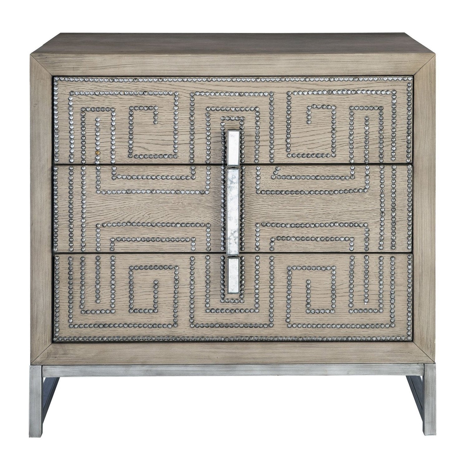 Devya Gray Oak Accent Chest | Uttermost | Home Elegance USA