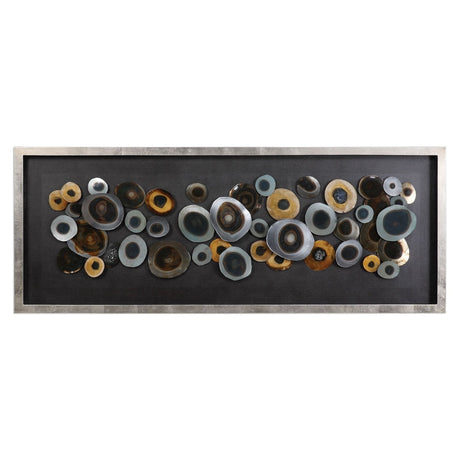 Discs Silver Shadow Box | Uttermost | Home Elegance USA