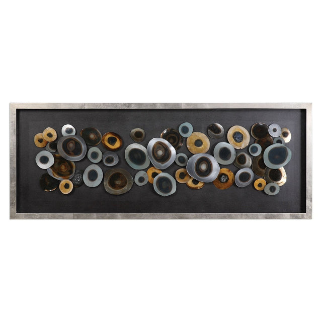 Discs Silver Shadow Box | Uttermost | Home Elegance USA