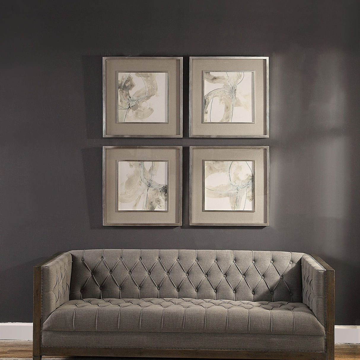 Uttermost Divination Abstract Art - Set Of 4 - Home Elegance USA