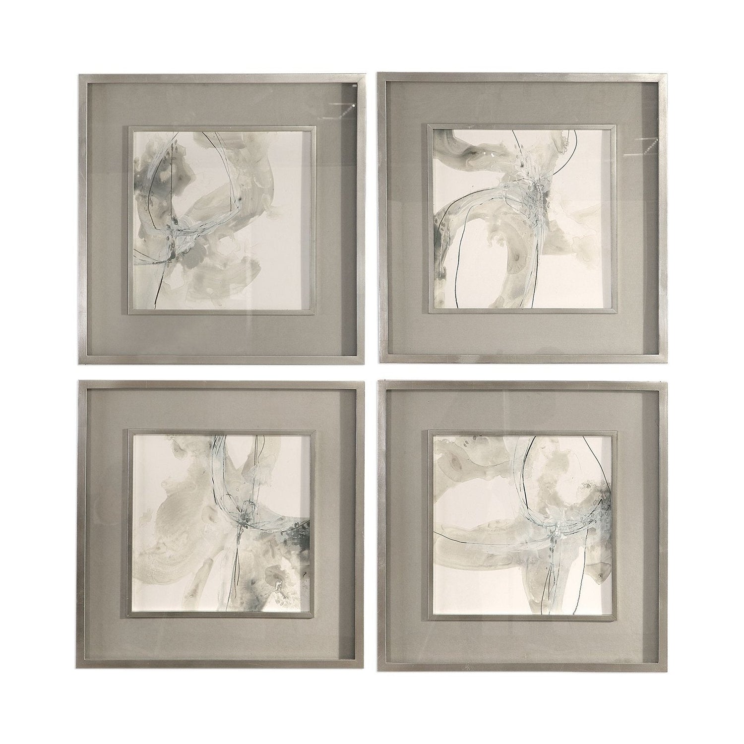 Uttermost Divination Abstract Art - Set Of 4 - Home Elegance USA