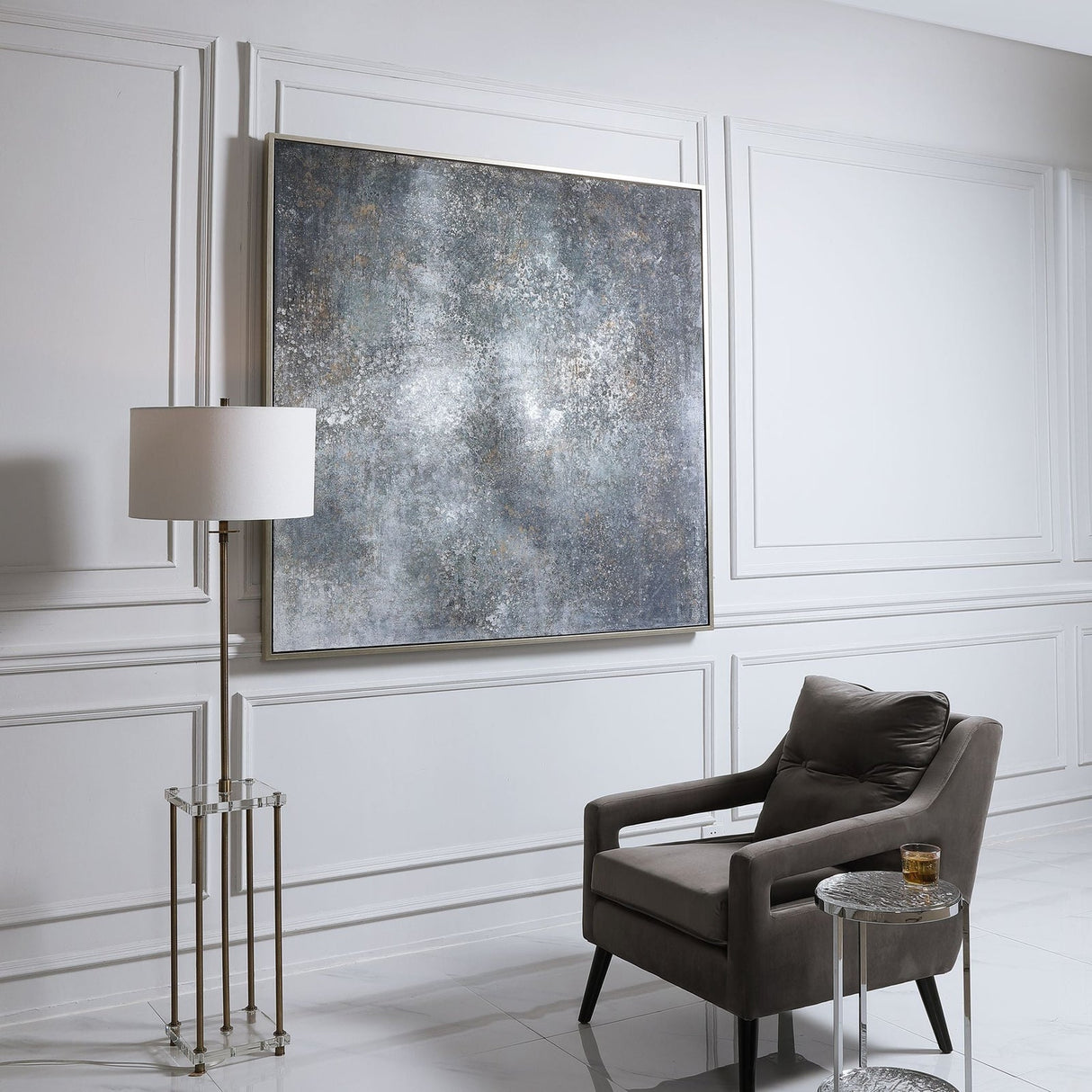 Uttermost Evening Sky Hand Painted Art - Home Elegance USA