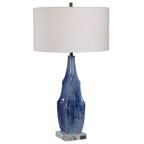 Uttermost Everard Blue Table Lamp - Home Elegance USA