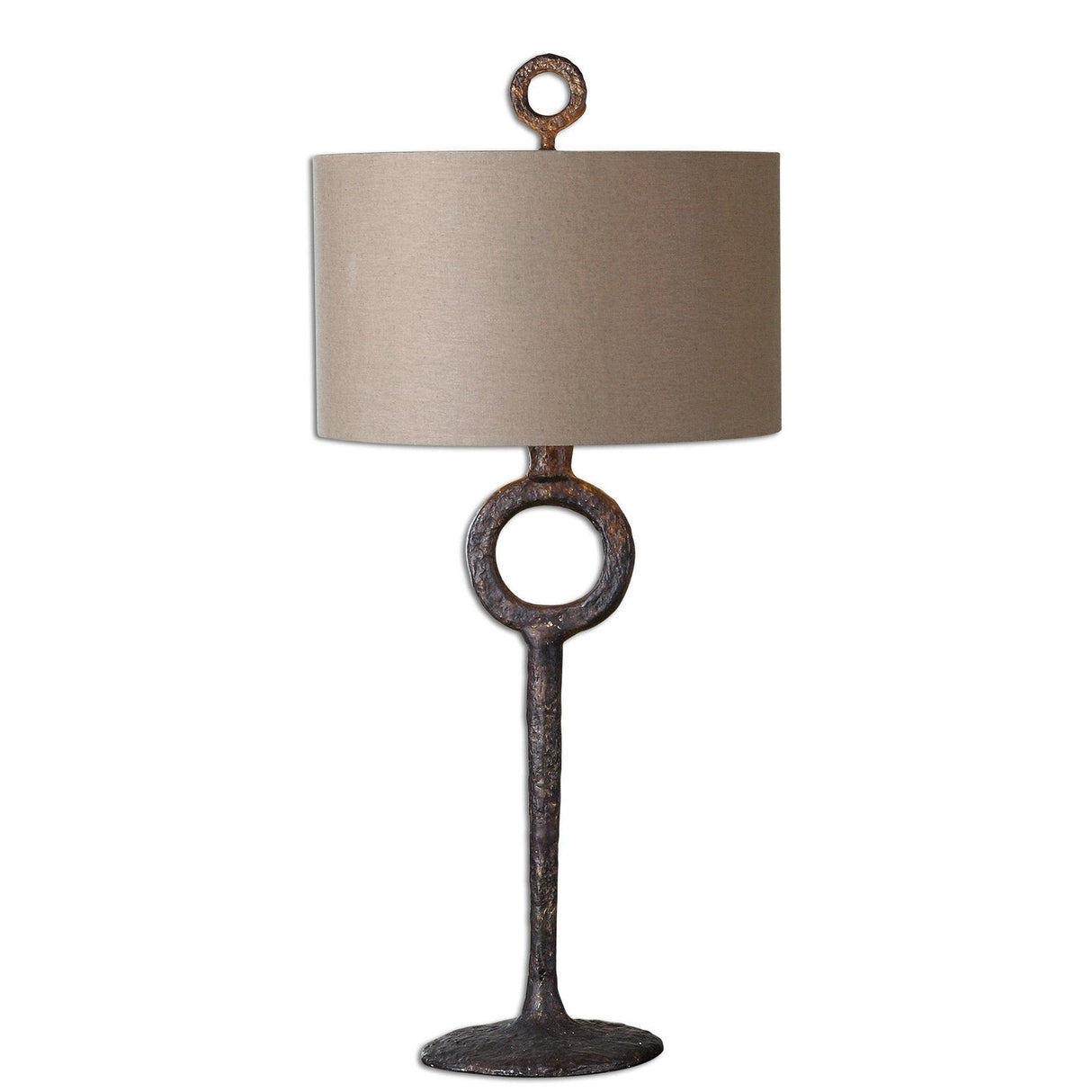 Uttermost Ferro Cast Iron Table Lamp - Home Elegance USA