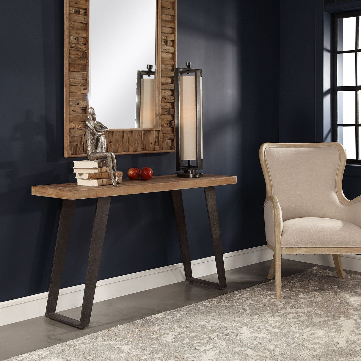 Uttermost Freddy Weathered Console Table - Home Elegance USA