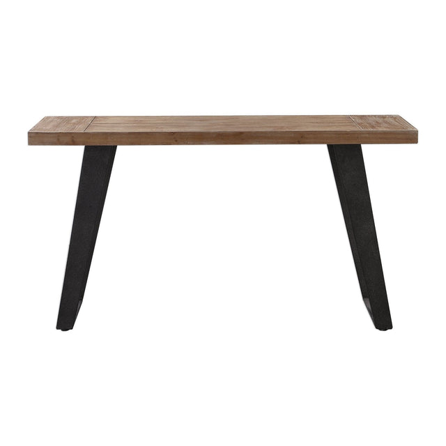 Uttermost Freddy Weathered Console Table - Home Elegance USA