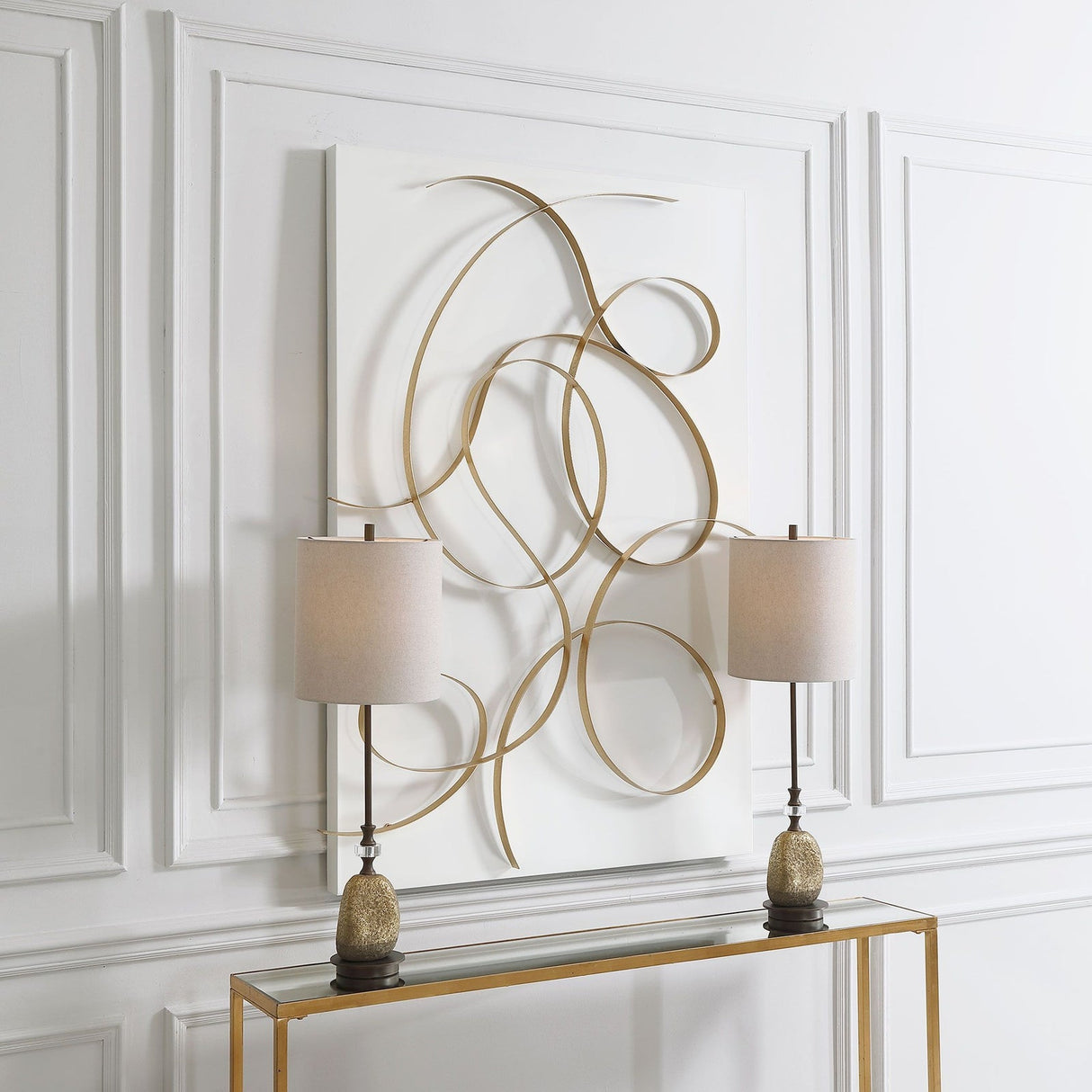 Uttermost Freehand Modern Metal Wall Panel - Home Elegance USA