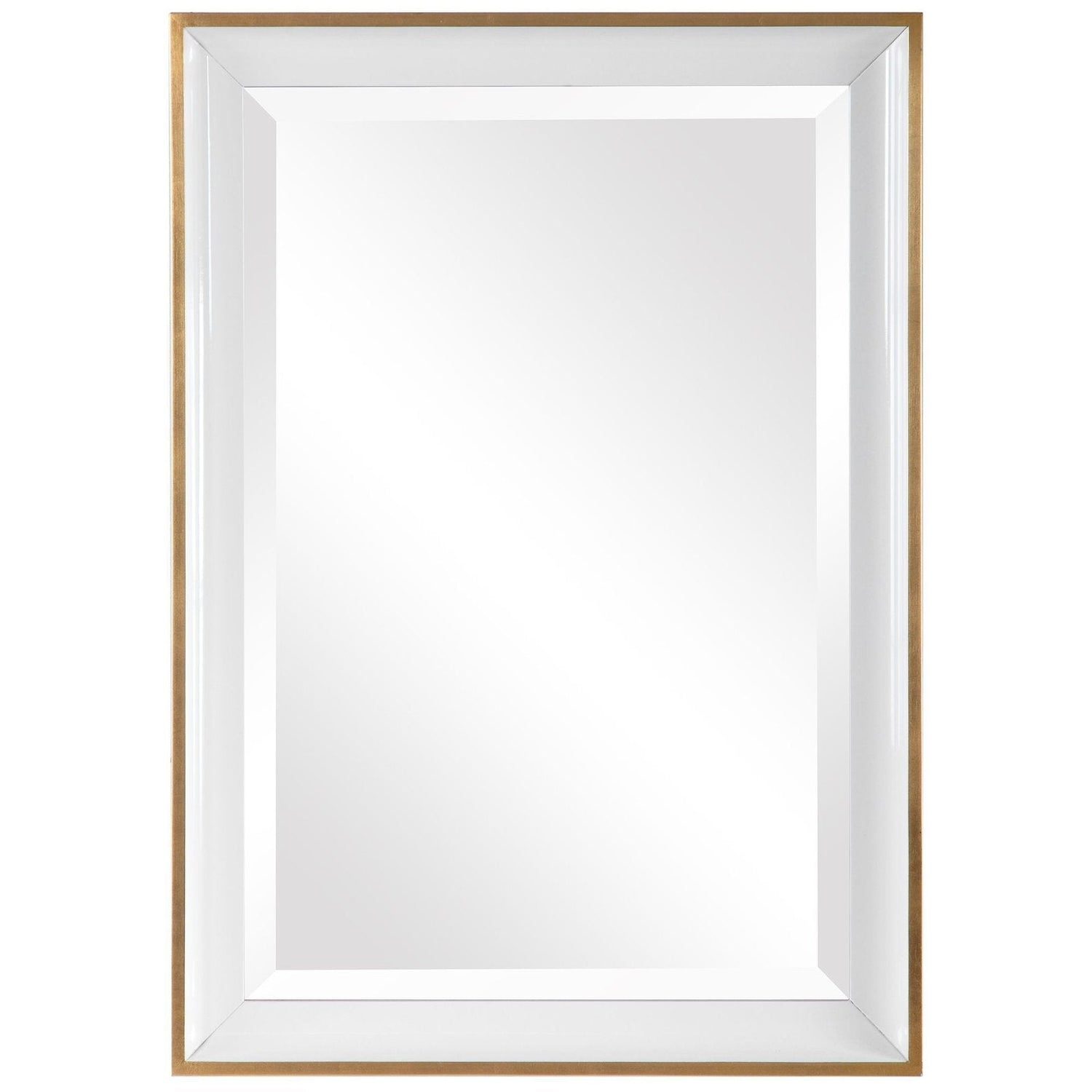 Uttermost Gema White Mirror - Home Elegance USA