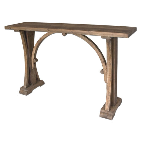 Uttermost Genessis Reclaimed Wood Console Table - Home Elegance USA