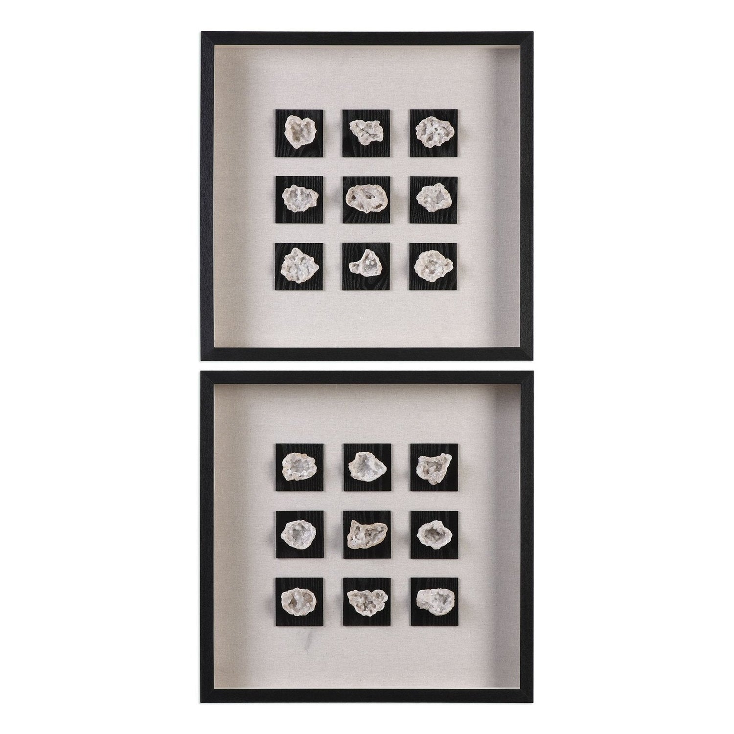 Uttermost Geode Linen Shadow Box - Home Elegance USA