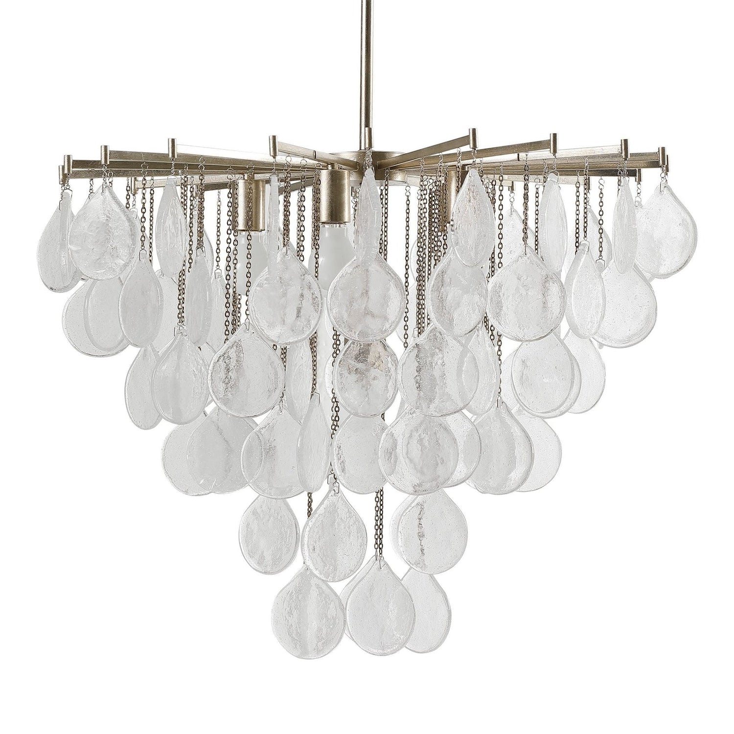 Uttermost Goccia 6 Light Tear Drop Glass Pendant - Home Elegance USA