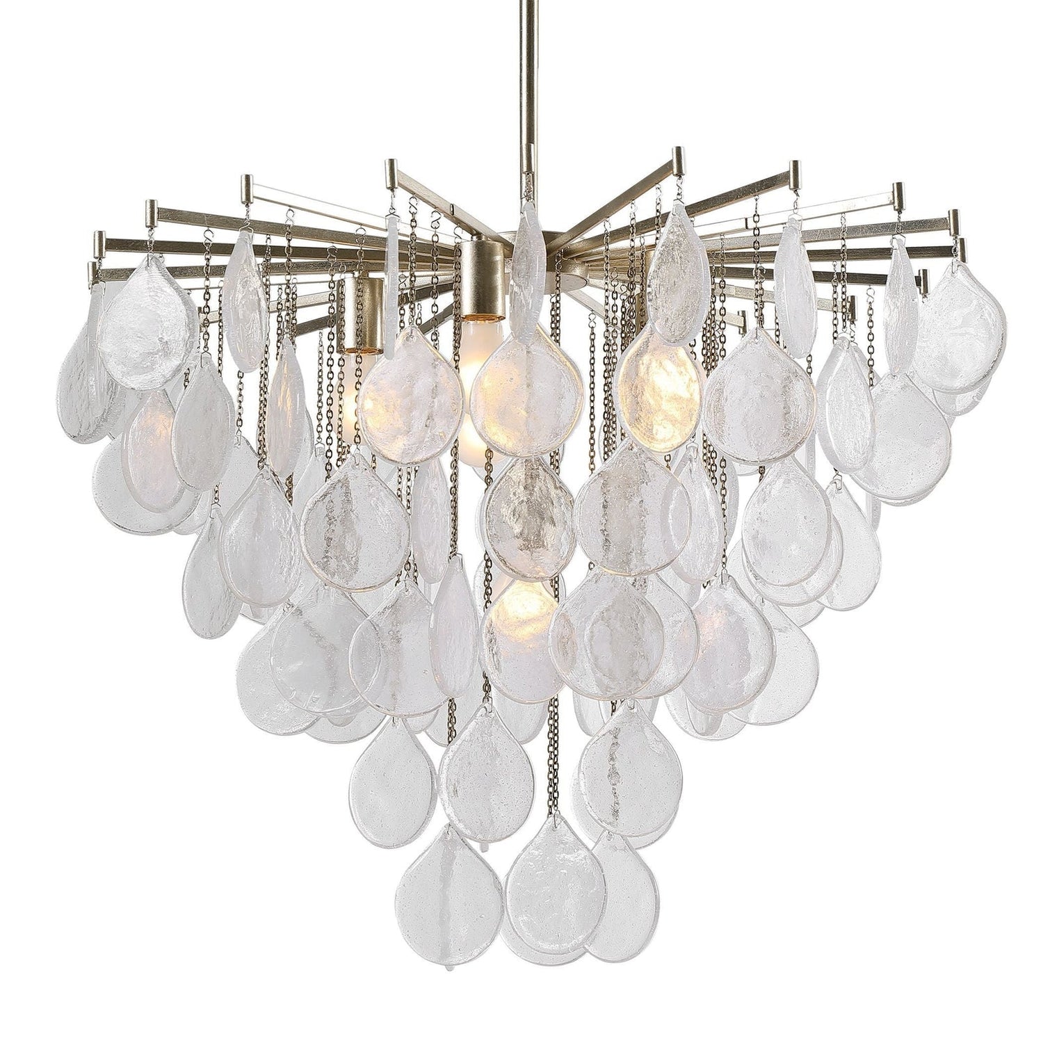 Uttermost Goccia 6 Light Tear Drop Glass Pendant - Home Elegance USA