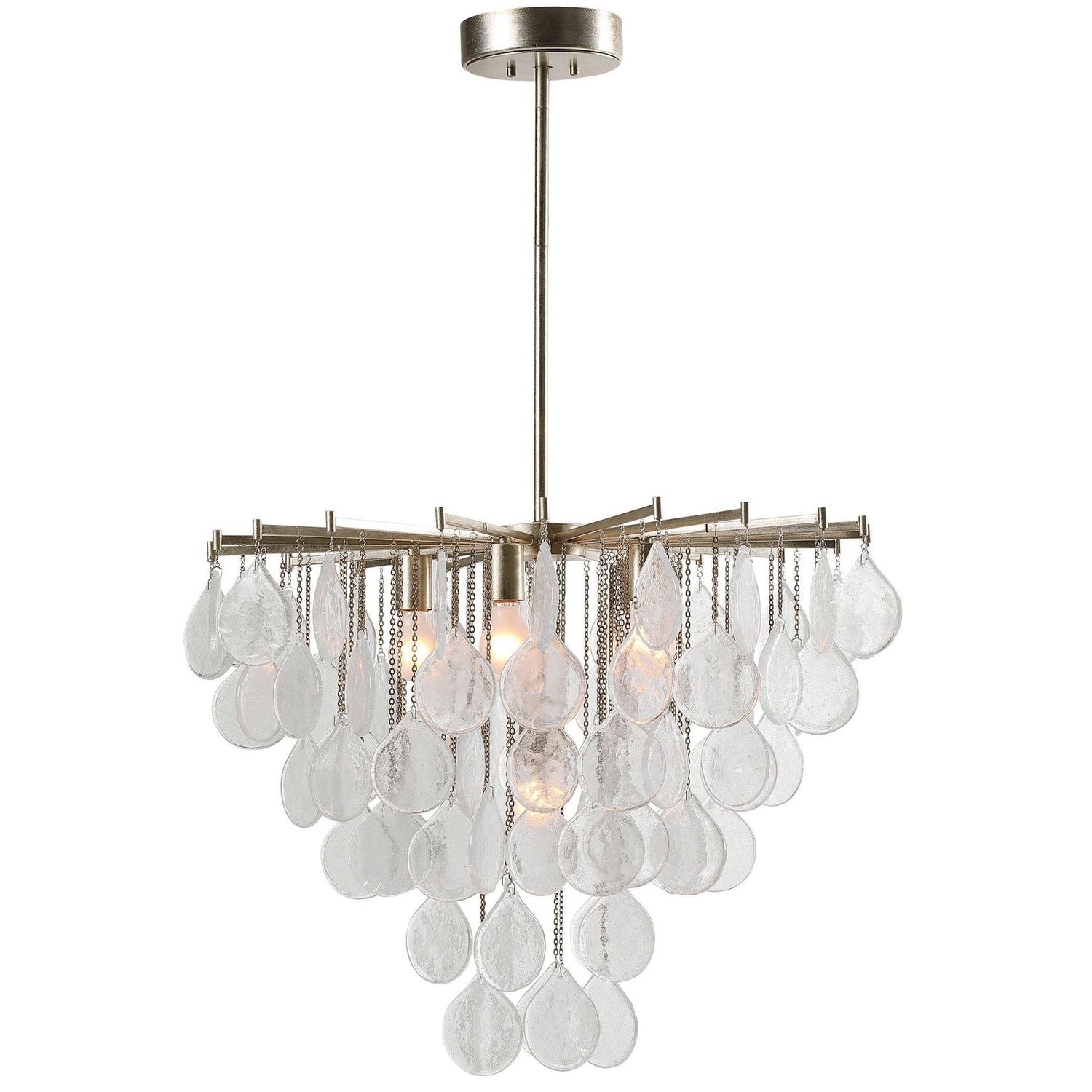 Uttermost Goccia 6 Light Tear Drop Glass Pendant - Home Elegance USA